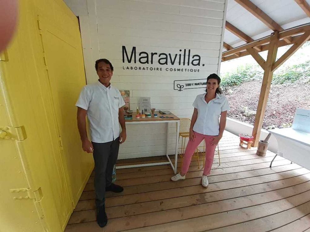 Jean-Paul et Aude Daanen, fondateurs et gérants de Maravilla Laboratoire Cosmétique